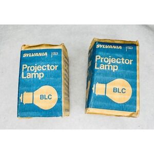 Sylvania Projector Lamp BLC 120V 30W Light Bulb Vintage‎ NOS 2 pk
